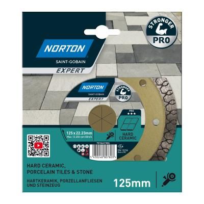 70184631884 Norton Expert Diamond Blade for Tiles 125mm
