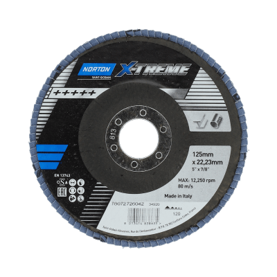 78072726042 Flap Discs Norton-X-treme R860-125x22#174