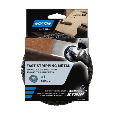 78072729906 Discs Standard with attachment Norton-Rapid Strip-125 307