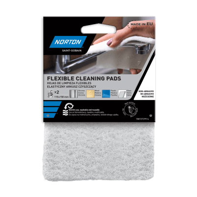 78072729914 Norton Non-Woven Cleaning HandPad White