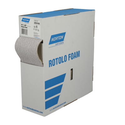Norton ProSand 4.5 In. L X 3.5 In. W X 1 In. 120 Grit Medium Single