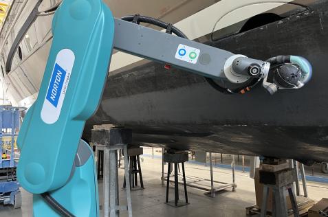 robot de ponçage