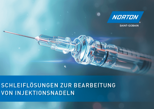 Schleiflösungen zur Bearbeitung von Injektionsnadeln