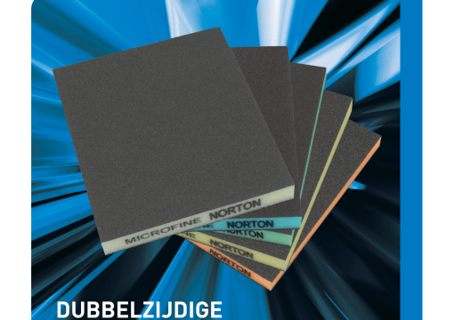 Norton Dubbelzijdige Schuursponzen Flyer Cover Nederlands