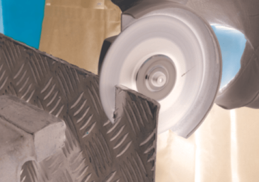 thin wheel - angle grinder - metal scratch plate1