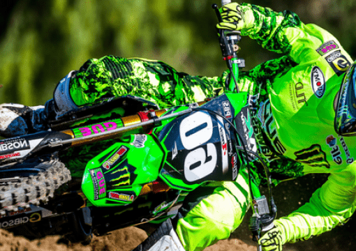 Norton X Team Bud Racing Kawasaki Motocross