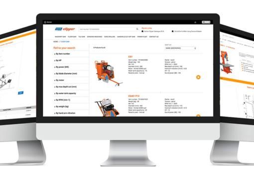 Web de repuestos de Norton Clipper