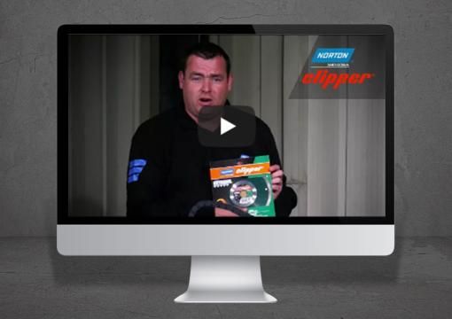 przecinarka do płytek Norton Clipper TR202  video