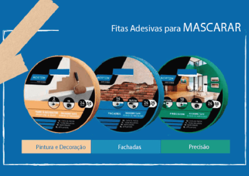 Fitas Adesivas Norton para Mascarar