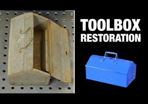 Rusty Toolbox Restoration (60 years old) by Norton