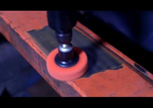 How to remove paint from metal with the Norton Mini Angle Grinder