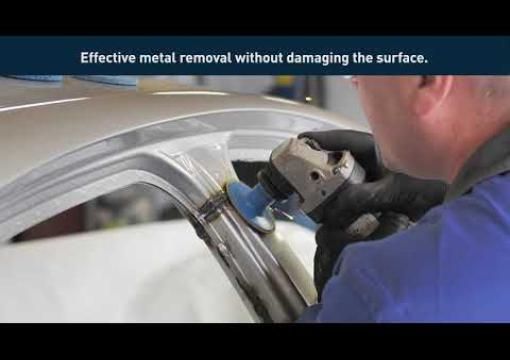 How to remove and refine a weld with the Norton abrasives kit for angle grinders
