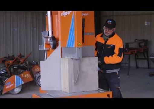Norton Clipper - CMV 1000 Verto Vertical Masonry Saw
