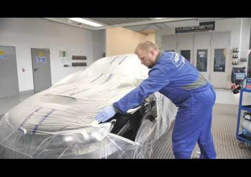 How to prepare and mask a car before painting