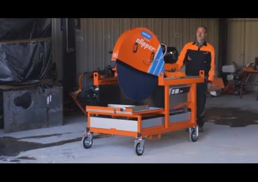 Norton Clipper CM1000 Jumbo Masonry Saw for cutting BIG blocks