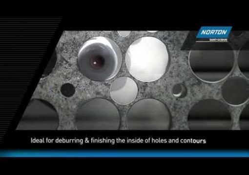 Norton Flap Wheels - for blending, finishing and deburring metal