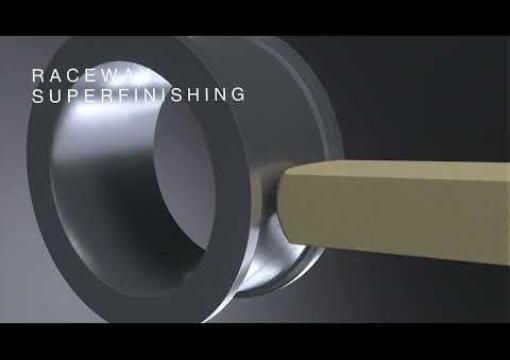 Grinding of bearing parts with Norton