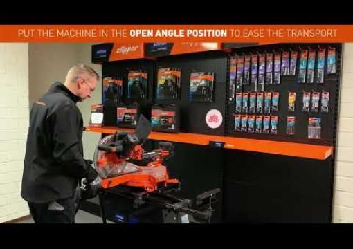 How to transport the Norton Clipper CWM 254 Mitre Saw