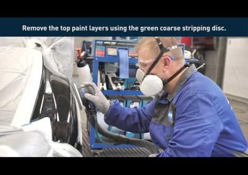 Step by step guide to automotive paint stripping and surface preparation
