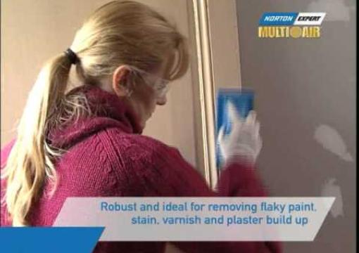 Sanding with Norton Multi Air Kit