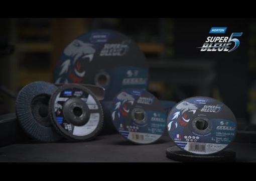 Super Bleue 5, c’est toute une gamme de solutions abrasives pour le travail du métal