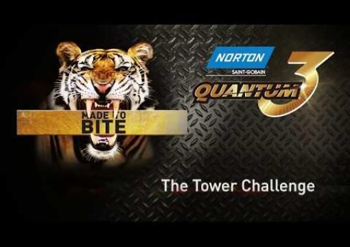 Norton Quantum3 Grinding Wheels - The Tower Challenge