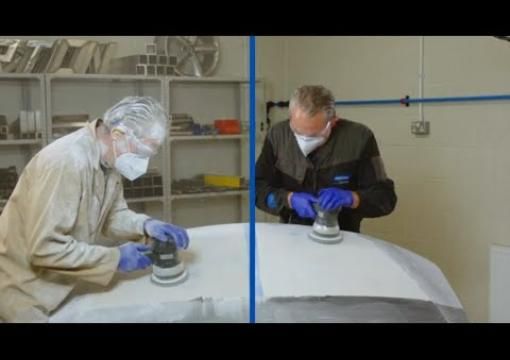 Norton vs. The World!   Dust free sanding every time with Norton Meshpower sanding discs