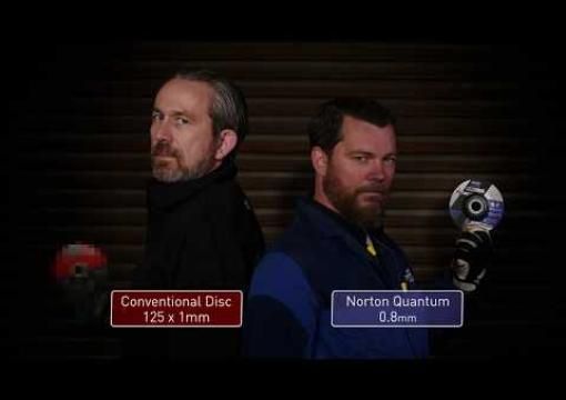 Norton Quantum 0.8mm Cutting Disc - The Speed Cutting Challenge