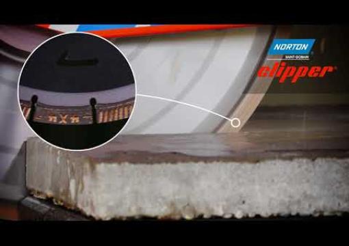 Norton Clipper CM42 Masonry Saw - For Cutting Bricks and Pebble Dash
