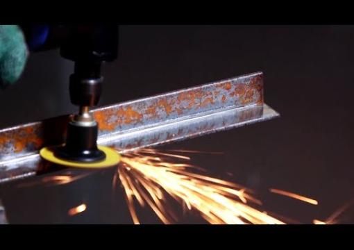 How to remove rust from metal with the Norton Mini Angle Grinder