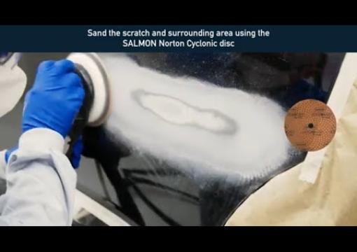 How to repair a scratch on a car, fast - the Norton way