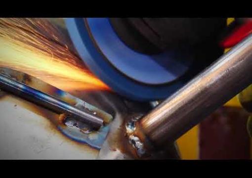 Blending & Refining with a Right Angle Grinder