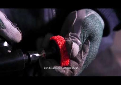 So entfernen Sie Farbe von Metall mit dem Norton Mini-Winkel-Stabschleifer