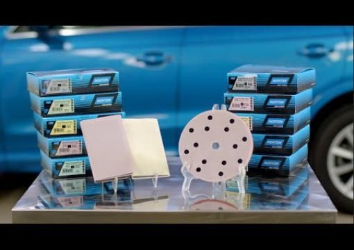 Discover how to repair scratches with new Norton Q775 SuperFlexible Film abrasive discs and sheets