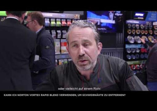 Kann ich Norton Vortex Rapid Blend verwenden, um Schweißnähte zu entfernen?