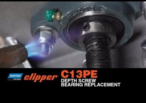 How to Replace Depth Screw Bearing on a Norton Clipper C13PE