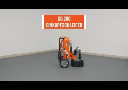 Wie man den Bodenschleifer CG 280 von Norton Clipper bedient: Ein umfassender Leitfaden