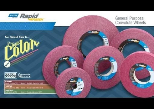 Norton Rapid Finish General Purpose Convolute Wheels