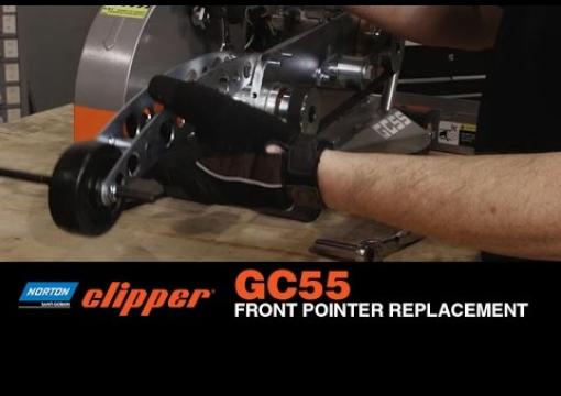 How to Replace Front Pointer on a Norton Clipper GC55 Push Saw