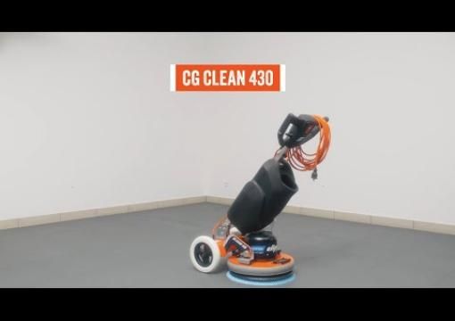 Wie bedient man die Norton Clipper CG CLEAN 430 Reinigungsmaschine?