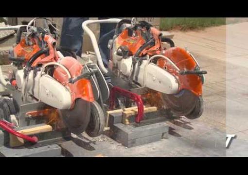 Norton 4X4 Max Cut vs. Competitor 4 Premium Diamond Placement Blade