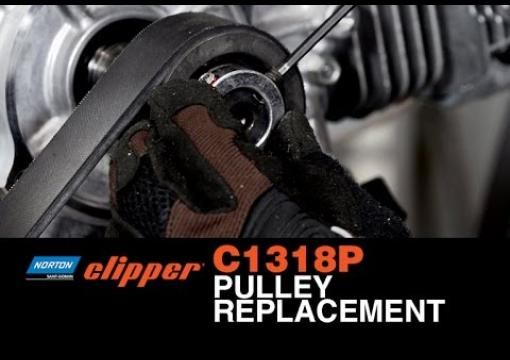 How to Replace Pulley on a Norton Clipper C1318P