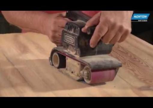 Norton Red Heat Belts for Woodworking