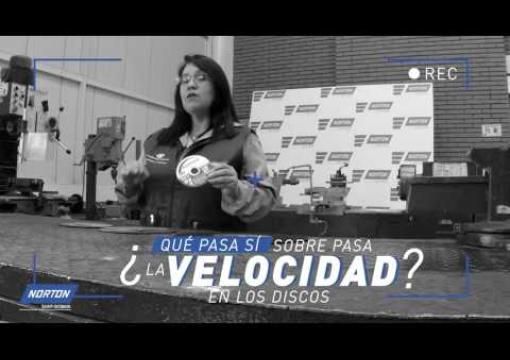 Velocidades de operación de los discos de corte