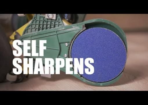 Norton BlueFire: Self-Sharpening Sandpaper