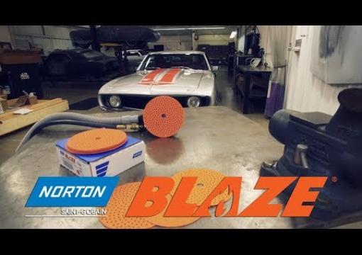 Norton Blaze A995 No-Fil Automotive Paper Discs