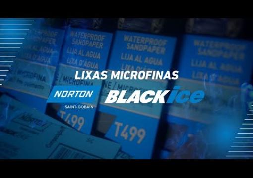 FOLHA DE LIXA MICROFINA NORTON BLACKICE T499 | Ideal para um polimento perfeito!