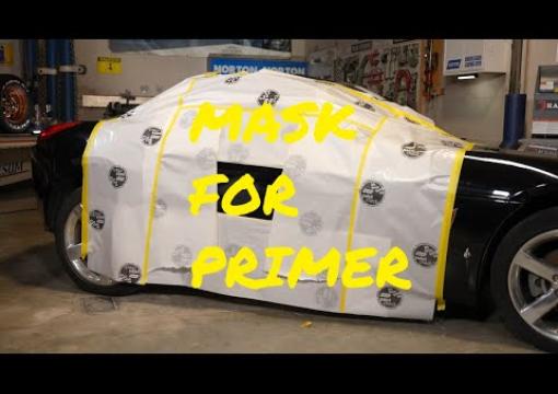 How to Mask a Car for Primer Using Norton Premium Masking Tape