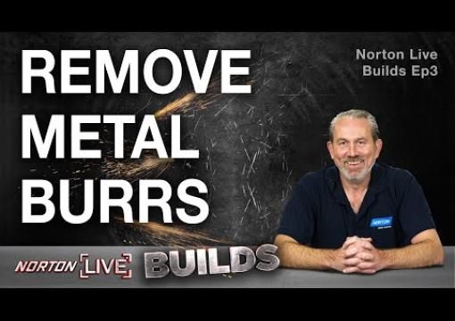 How to remove burrs from metal: Norton Live Builds episode 3!