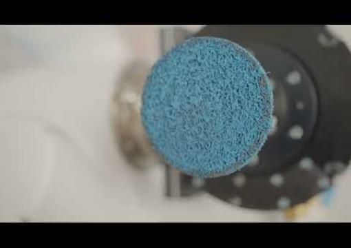 Robotic Weld Blending and Finishing with Vortex Rapid Blend Quick Change Disc!
